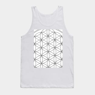 Black and white pattern Tank Top